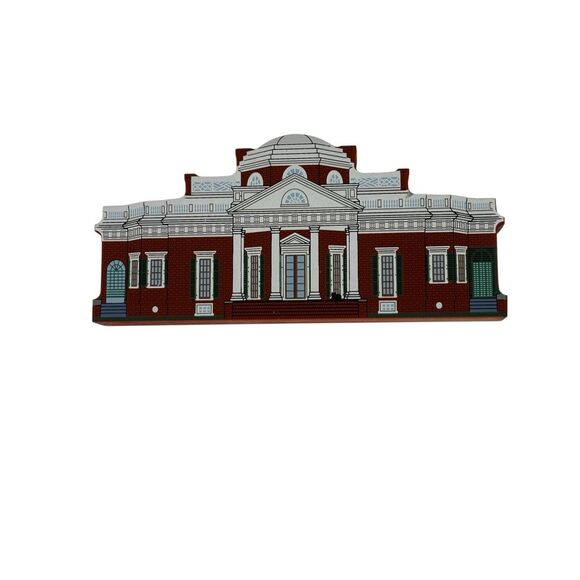 Cat’s Meow Monticello Collectible, Americana, Historic, Jefferson’s Home - Picture 1 of 2